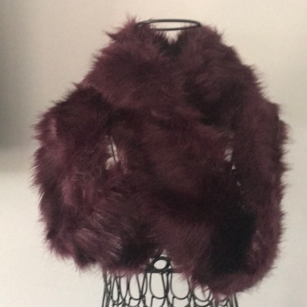 Faux fur scarf
